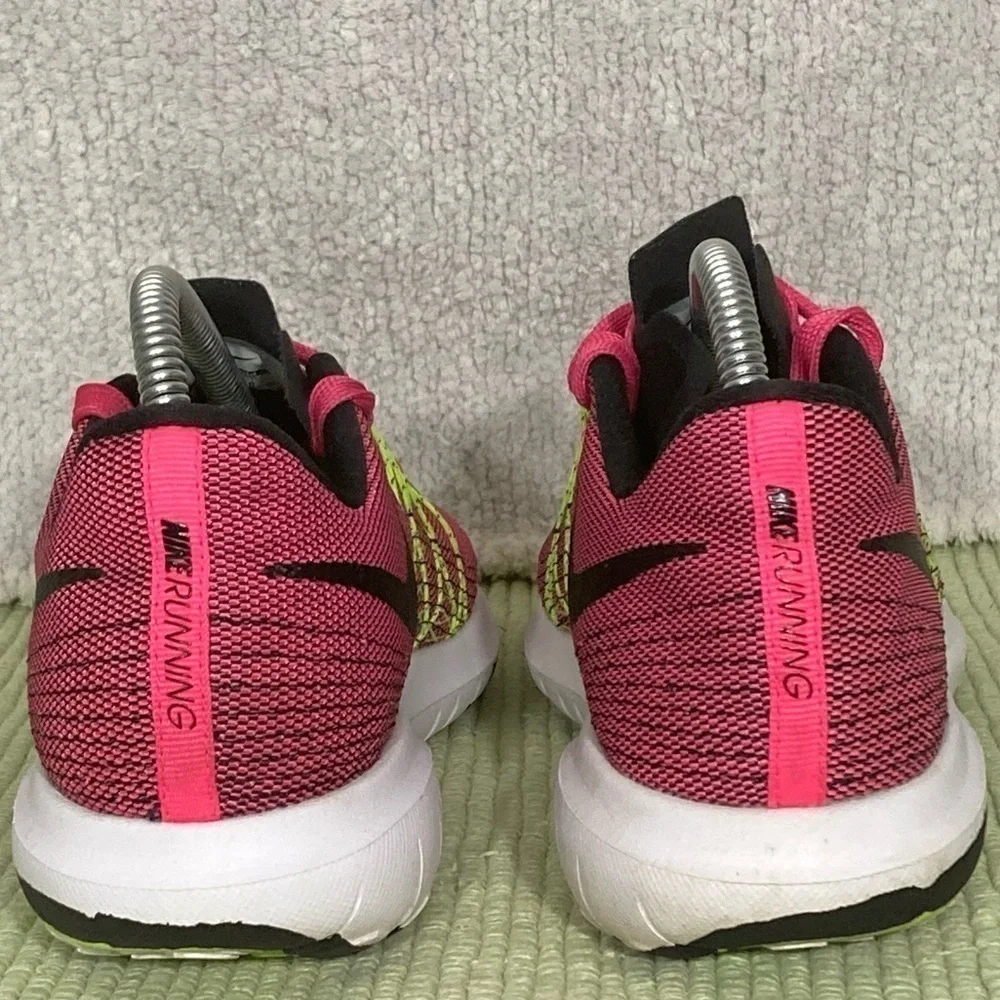 Nike Youth Pink Flex Fury 2 (GS) Running Sneaker Shoes Youth 7Y or Womens Sz 8.5